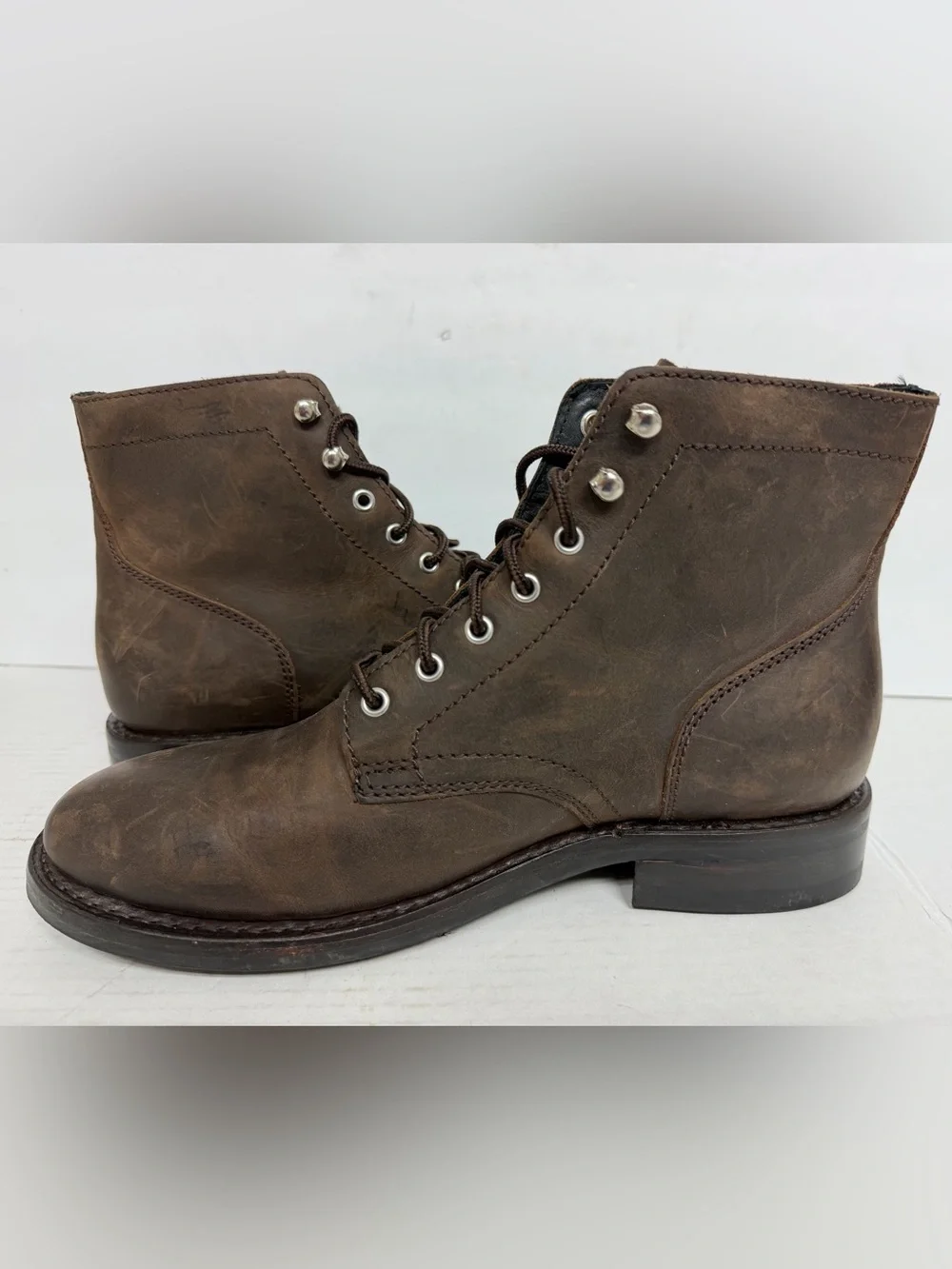Men’s Thursday Boot Co President Size 9 US Tobacco Brown Leather Boots
